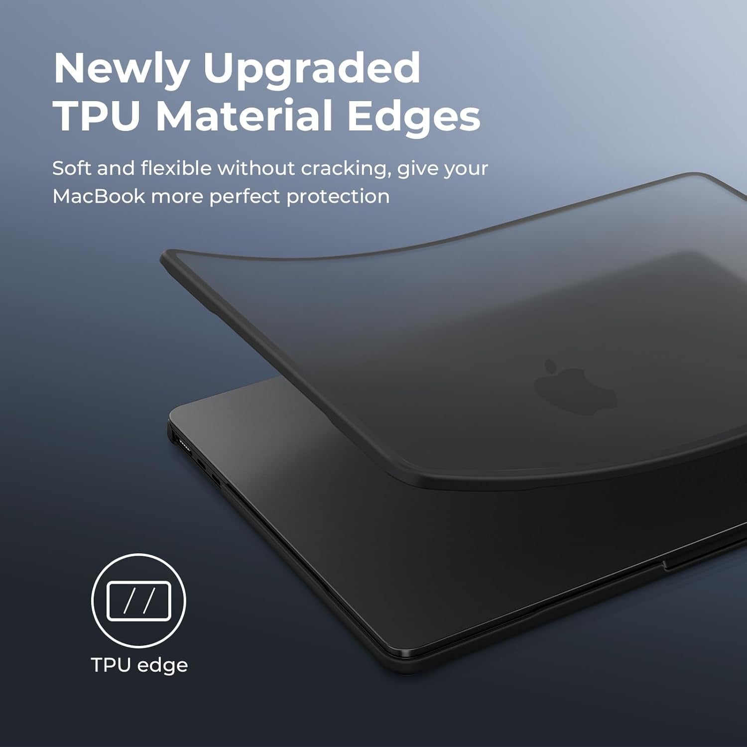 Anti-Cracking Hard Shell Case Compatible with Macbook Pro 14-Inch 2025 2024-2021