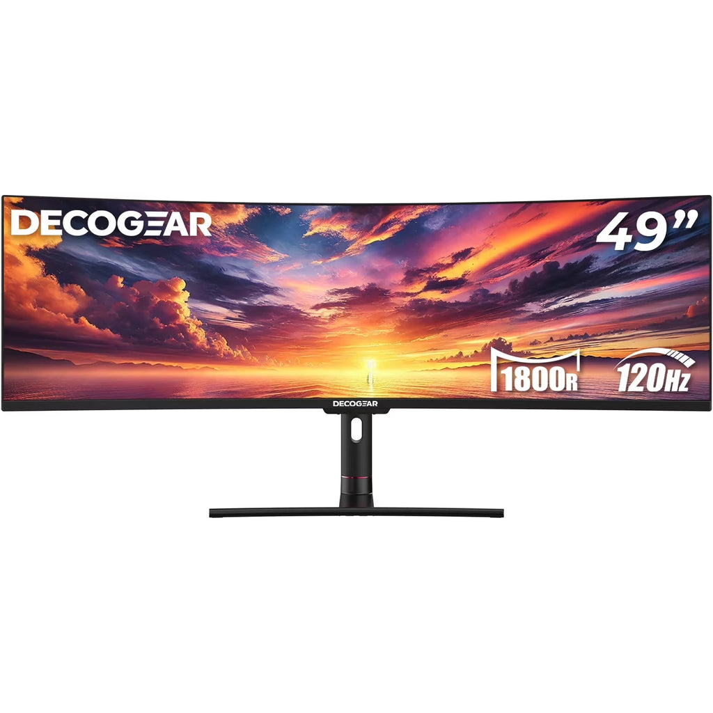49" Curved Ultrawide Gaming Monitor | DQHD 5120X1440 | 32:9 | 120 Hz | 101% NTSC 100% Srgb