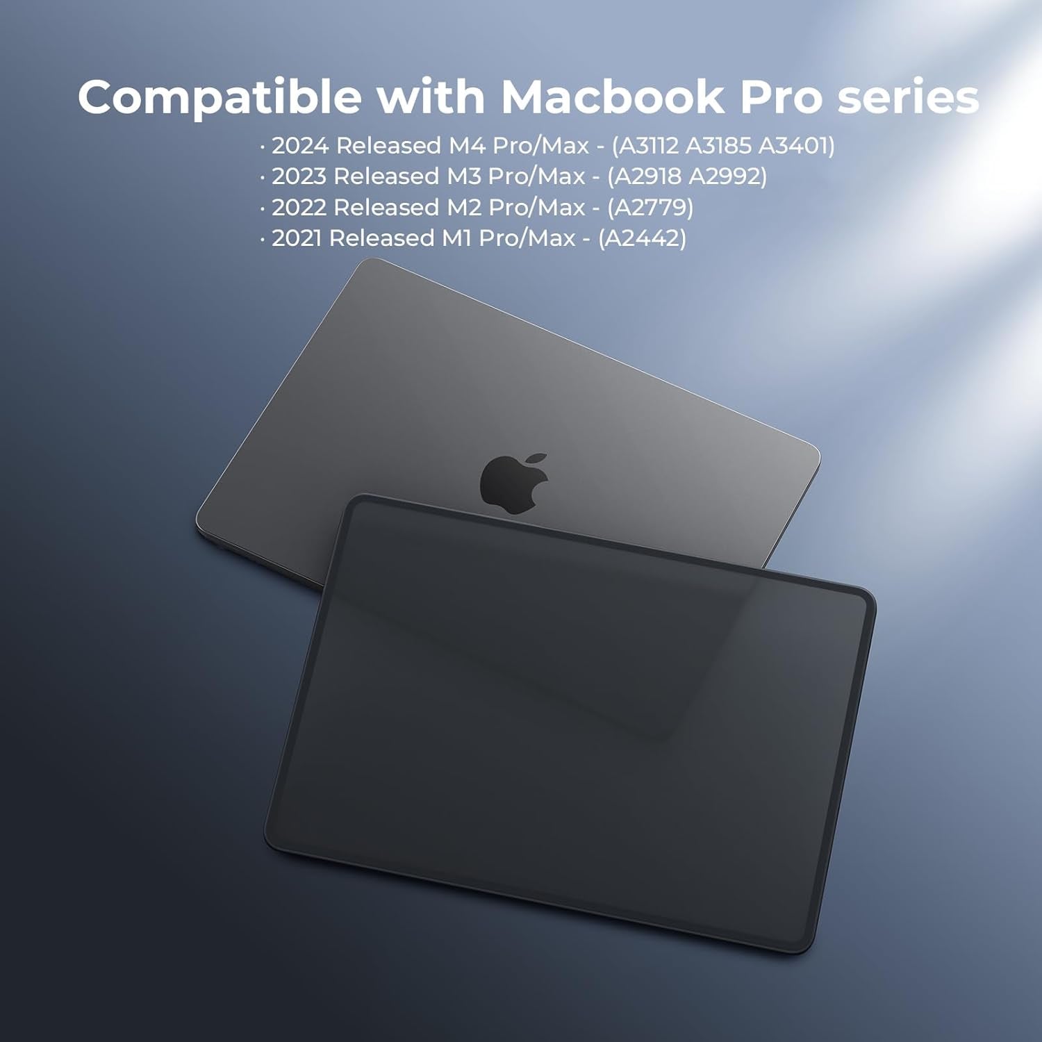 Anti-Cracking Hard Shell Case Compatible with Macbook Pro 14-Inch 2025 2024-2021