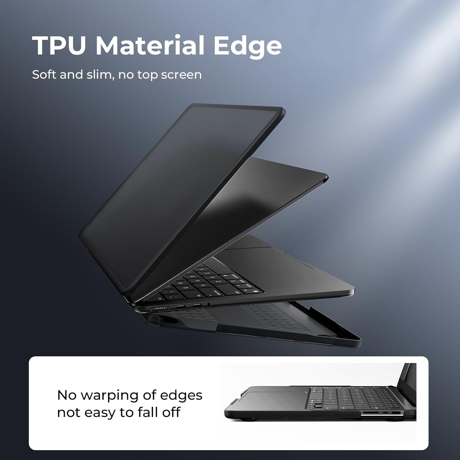 Anti-Cracking Hard Shell Case Compatible with Macbook Pro 14-Inch 2025 2024-2021