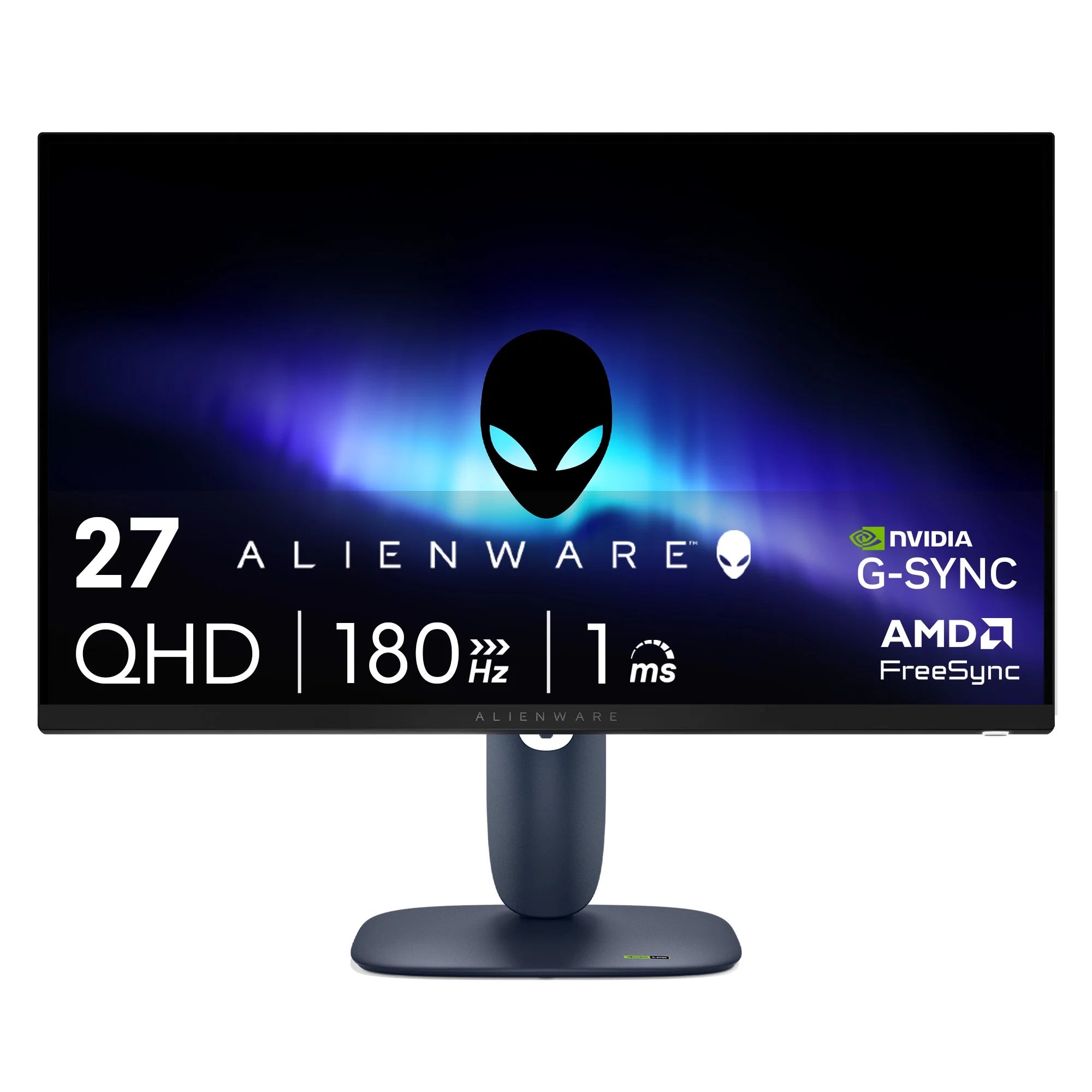 27 Gaming Monitor 27" QHD 180Hz IPS Anti-Glare Computer Display Black, AW2725DM