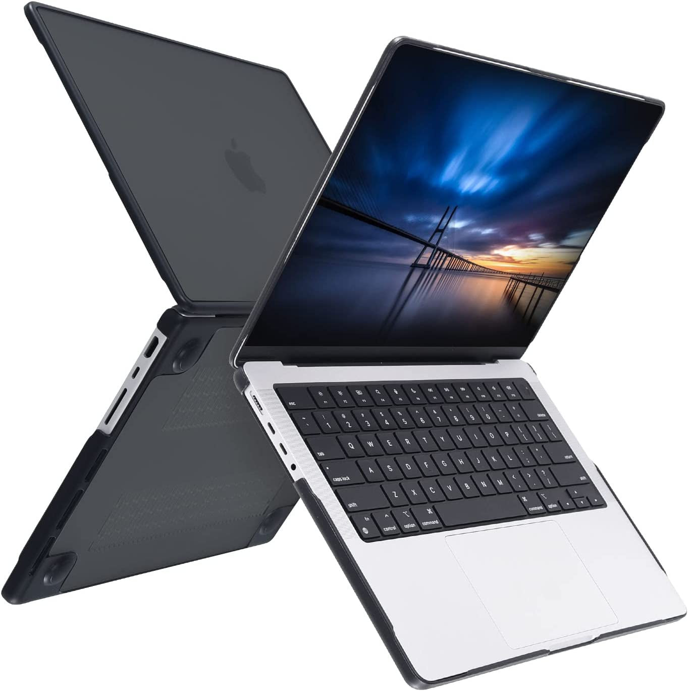 Anti-Cracking Hard Shell Case Compatible with Macbook Pro 14-Inch 2025 2024-2021