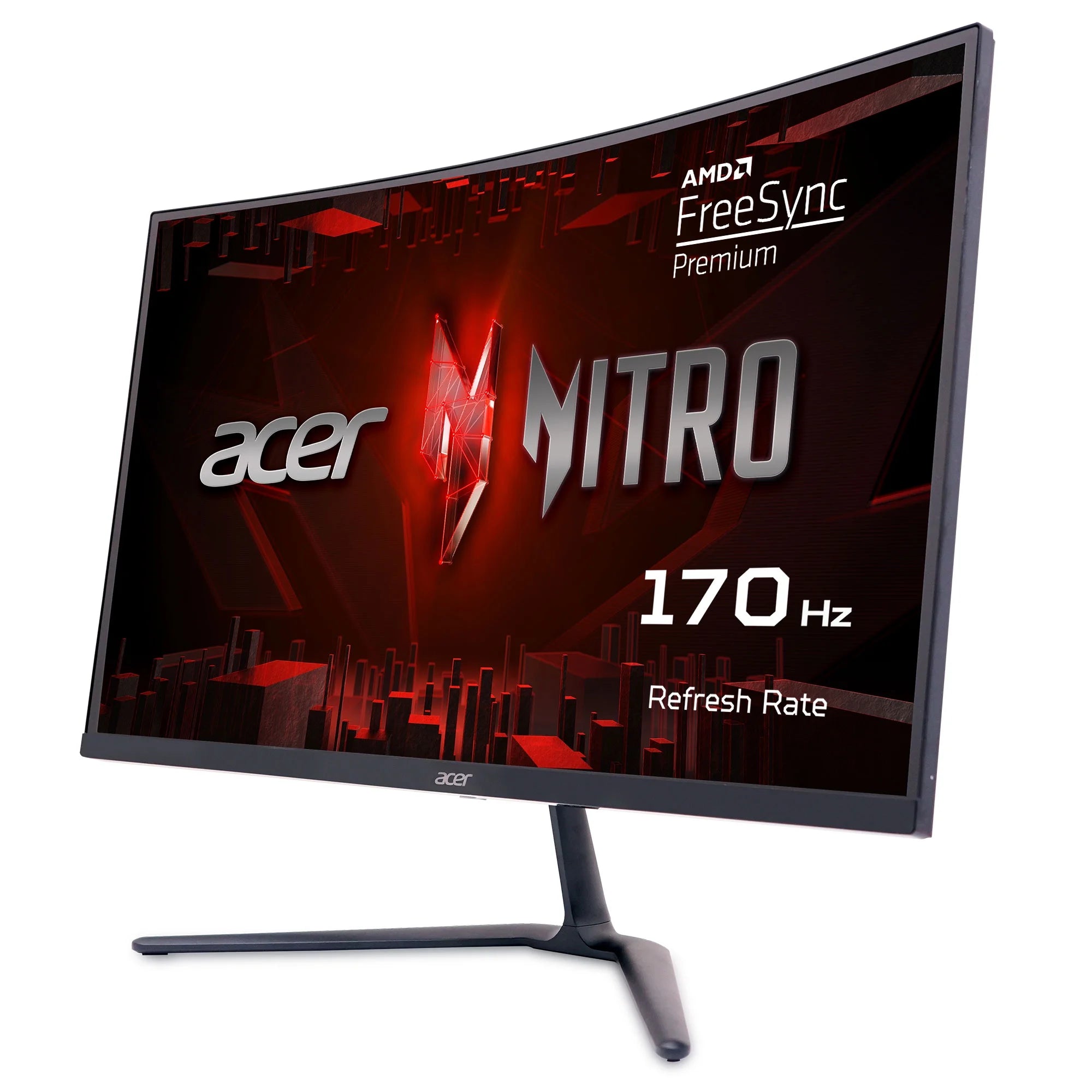Nitro 27" 1500R Curved WQHD (2560 X 1440) Gaming Monitor, 170Hz ,1Ms, Black, ED270U P2Bmiipx, New