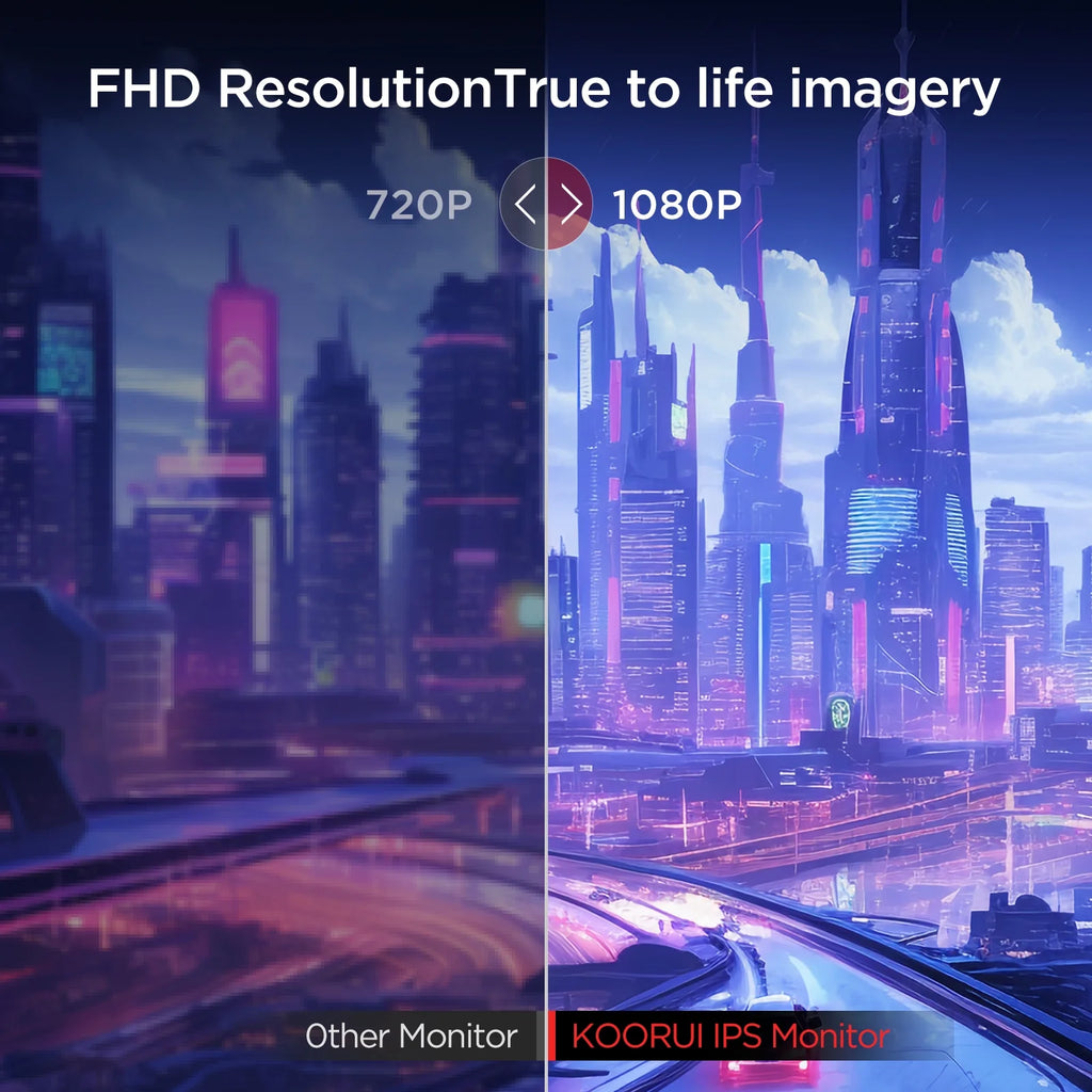 24'' FHD Gaming Monitor, Speakers, 100Hz, Ultra-Slim, VESA Mountable, Adjustable Tilt, HDMI, VGA, Black