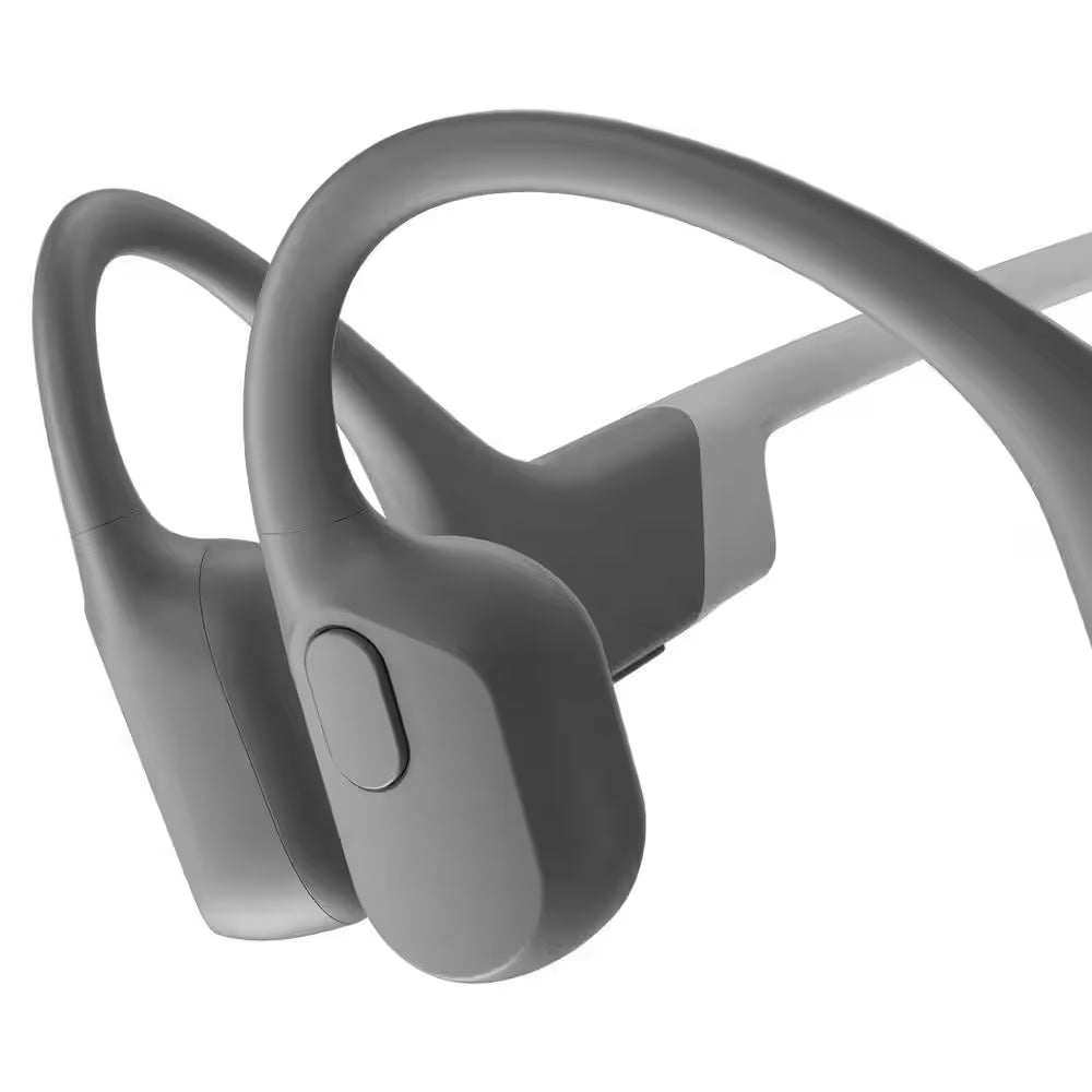 Openrun Bone-Conduction Open-Ear Sport Headphones with Microphones in Gray
